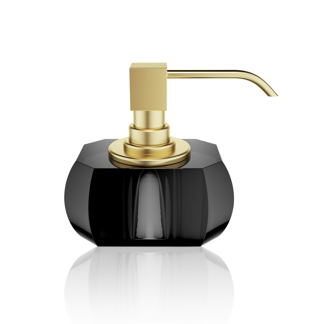 Decor Walther, Kristall Seifenspender, Gold matt