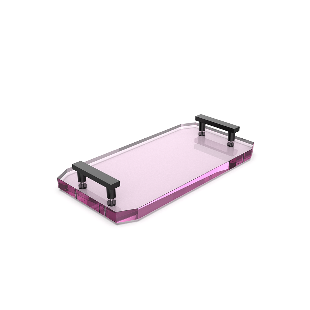 Decor Walther, Tabletts KRISTALL KR TAB, schwarz