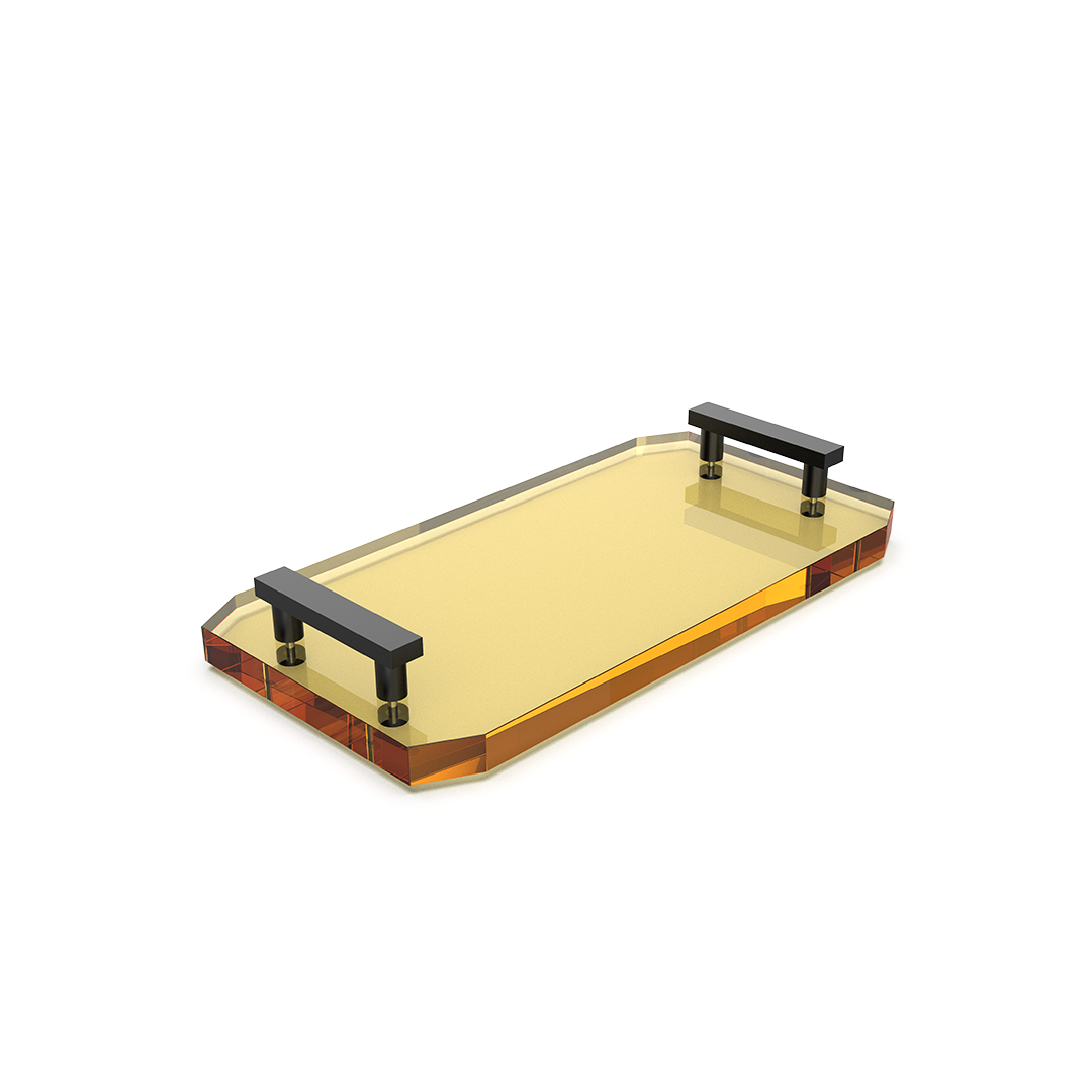 Decor Walther, Tabletts KRISTALL KR TAB, schwarz