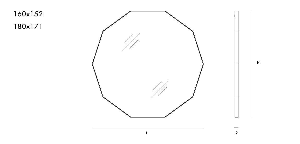 SOVET Spiegel Visual, decagonal