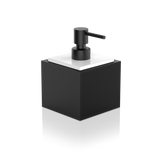 Decor Walther Seifenspender BROWNIE SSP, Schwarz-Weiss