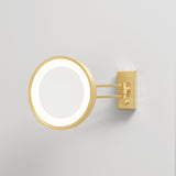 Decor Walther Wandkosmetikspiegel BS 36 in 24 Karat Gold matt.