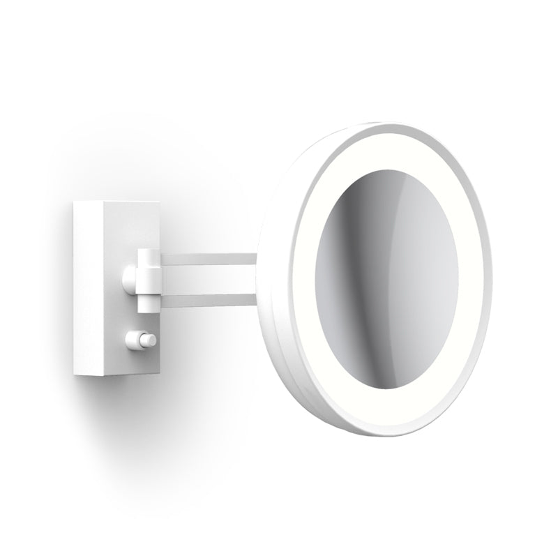Decor Walther Kosmetikspiegel BS 36 in der Farbe Weiss matt.