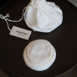 CARE BY ME Abschminkpads in Weiss aus Bio-Baumwolle