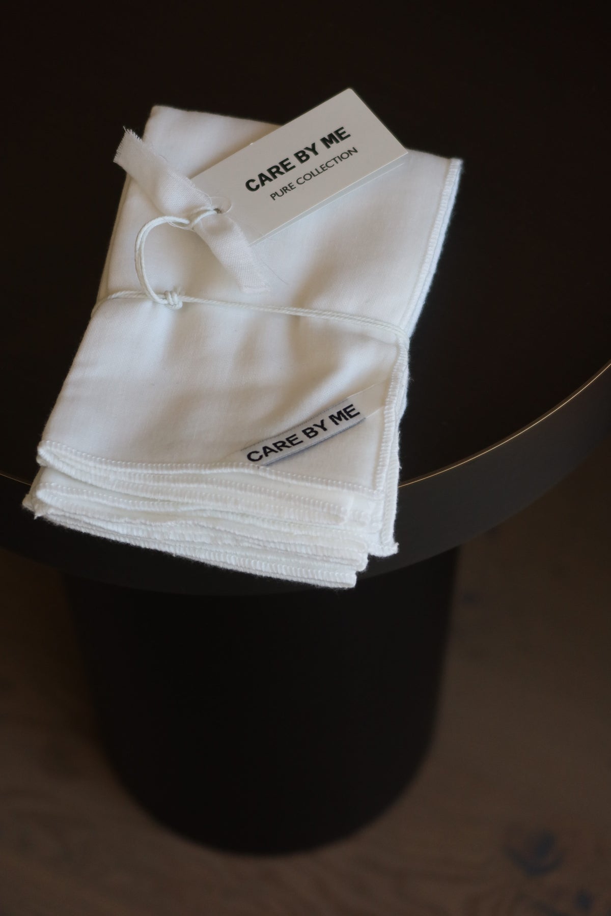 Waschlappen Pure, 3er-Set, Weiss