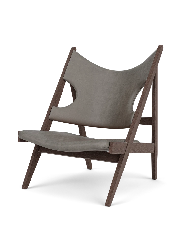 Audo Copenhagen, Knitting-Lounge-Sessel, Leder