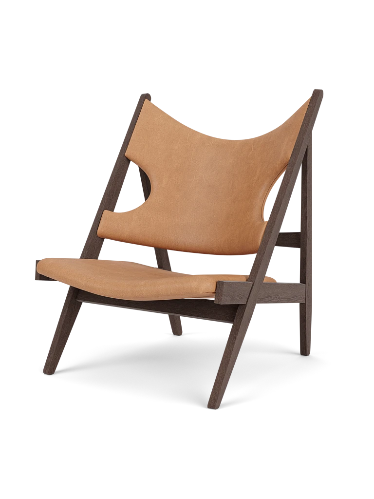 Audo Copenhagen, Knitting-Lounge-Sessel, Leder