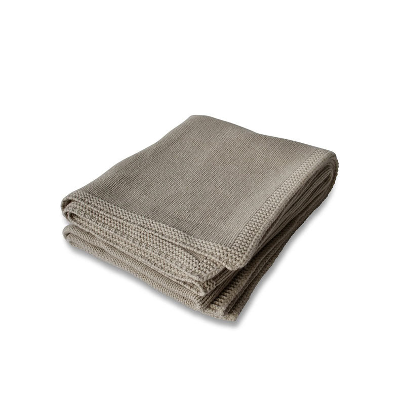 LUIZ, Cashmere-Decke Memoire, 140x200, porcelain