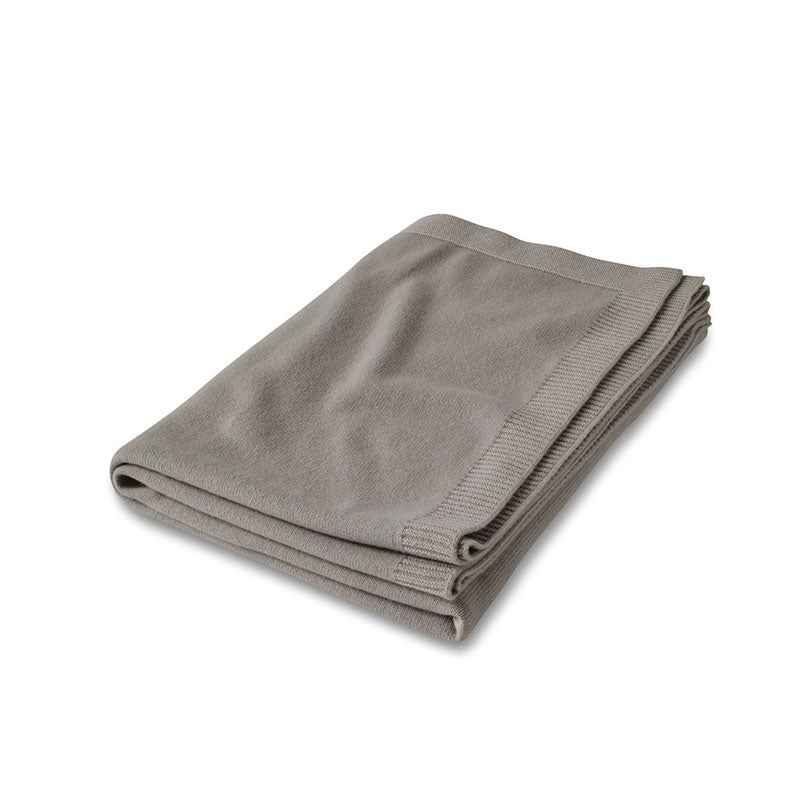 LUIZ, Cashmere-Decke Dream II, 140x200, silver