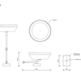 Decor Walther LED-Kosmetikspiegel BS 40, div. Vergrösserungen