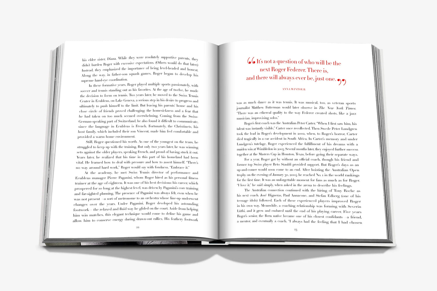 Roger Federer Buch