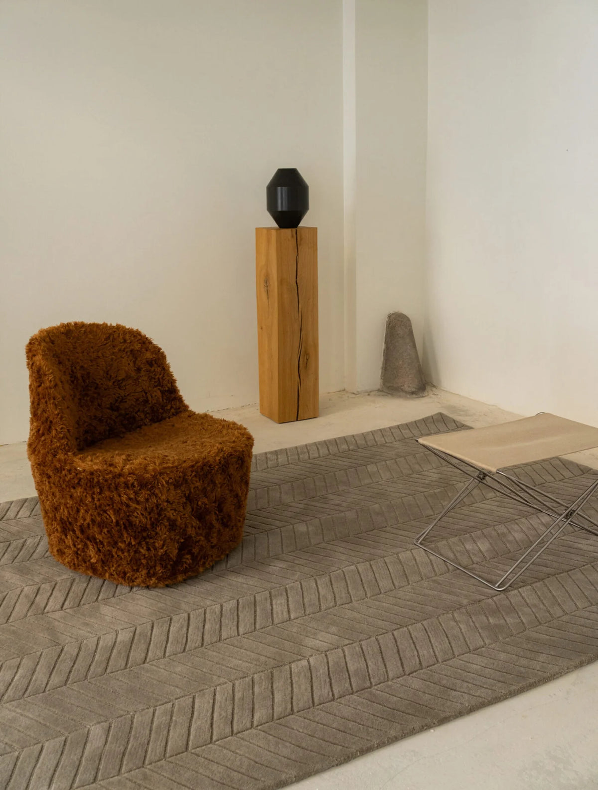 Massimo Copenhagen Teppiche Surface-Vein, Rockey-Grey