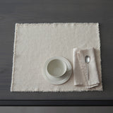 Tischset Maya aus Leinen, Marmo