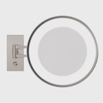 Wandkosmetikspiegel von Decor Walther BS 36 nickel satiniert.