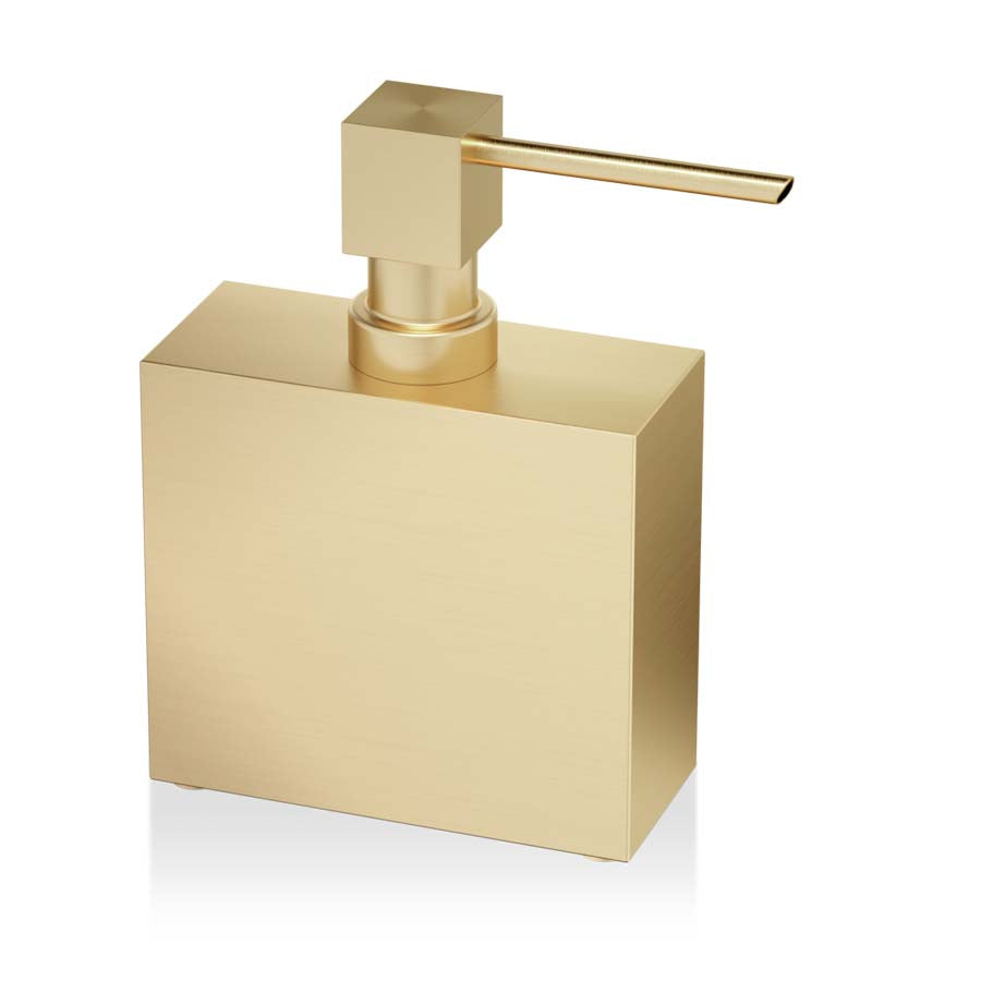 Decor Walther Seifenspender mit Pumpfunktion in mattem Gold