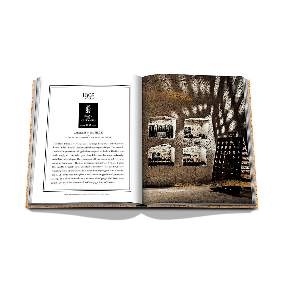 Assouline Buch The Impossible Collection of Champagne mit Blick ins Buch