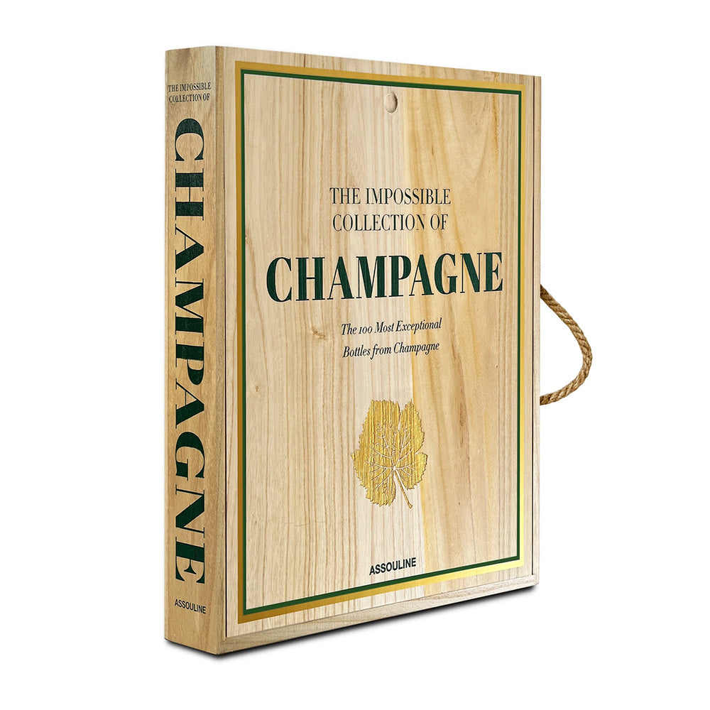 Assouline Buch The Impossible Collection of Champagne in Holzkiste 