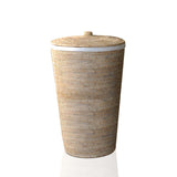 Decor Walther Waeschebehaelter mit Deckel, rattan hell.