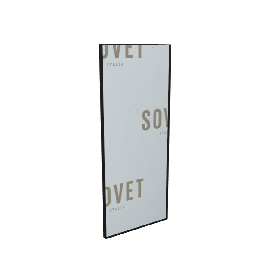 Sovet Visual Spiegel rechteckig mit Rahmen