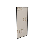 Sovet Visual rechteckiger Spiegel mit gebräuntem Glas