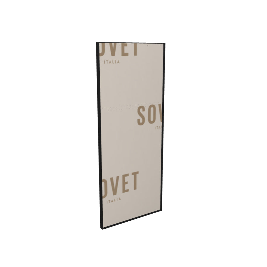 Sovet Visual rechteckiger Spiegel mit gebräuntem Glas