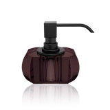 Decor Walther, Kristall Seifenspender, Schwarz matt