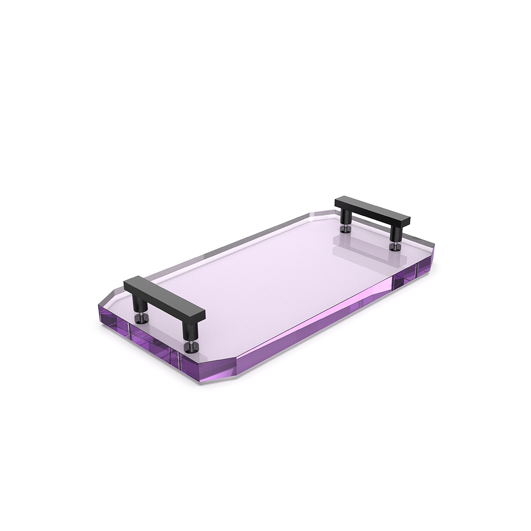 Decor Walther, Tabletts KRISTALL KR TAB, schwarz