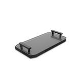 Decor Walther, Tabletts KRISTALL KR TAB, schwarz
