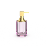 Decor Walther, Kristall Seifenspender freistehend, gold matt