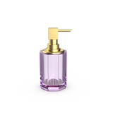 Decor Walther, Kristall Seifenspender freistehend, gold matt