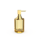 Decor Walther, Kristall Seifenspender freistehend, gold matt