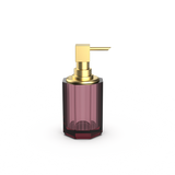 Decor Walther, Kristall Seifenspender freistehend, gold matt