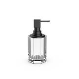 Decor Walther, Kristall Seifenspender freistehend, schwarz