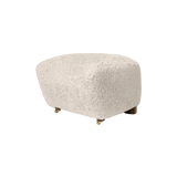 Audo Copenhagen, The Tired Man Ottoman, Hocker, Schaffell