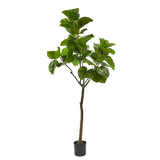 Ficus grün Kunstpflanze