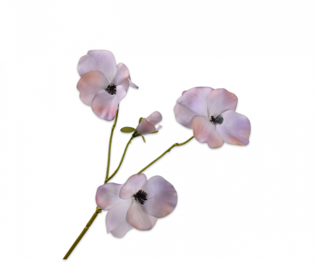 Silk-ka, Viola-Zweig helles lila, 63 cm