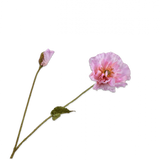 Silk-ka, Mohnzweig rose, 74 cm