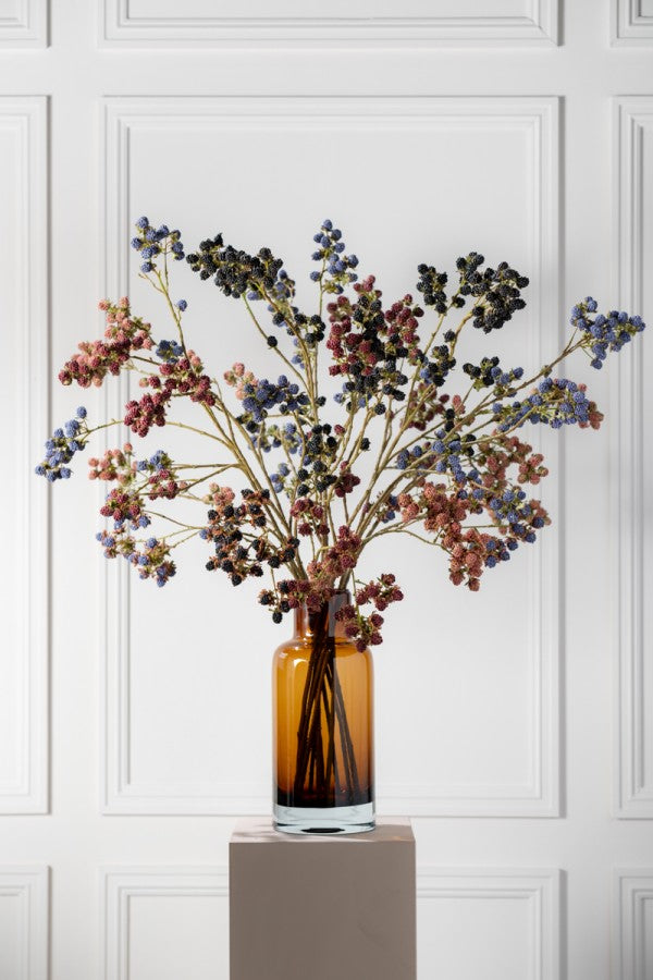 Silk-ka, Brombeerzweig Mauve, 78 cm