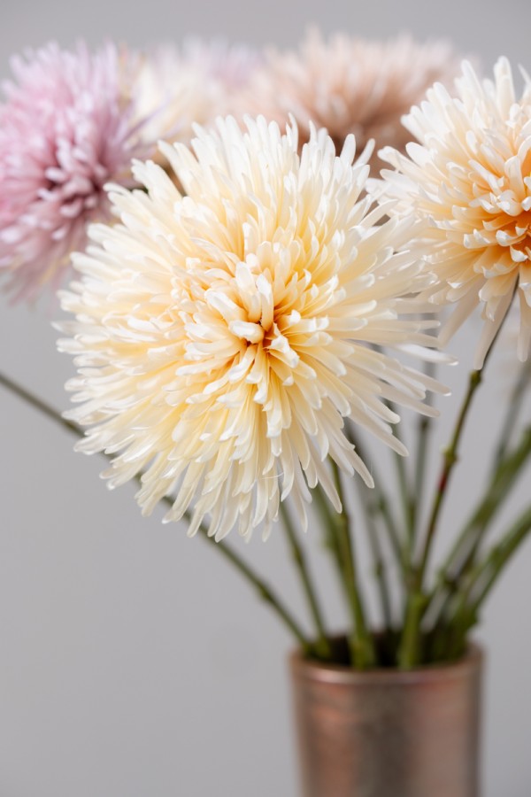 Silk-ka, Chrysantheme creme, 62 cm