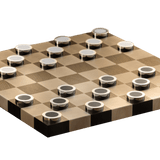Robbe und Berking, Dame-Spiel versilbert