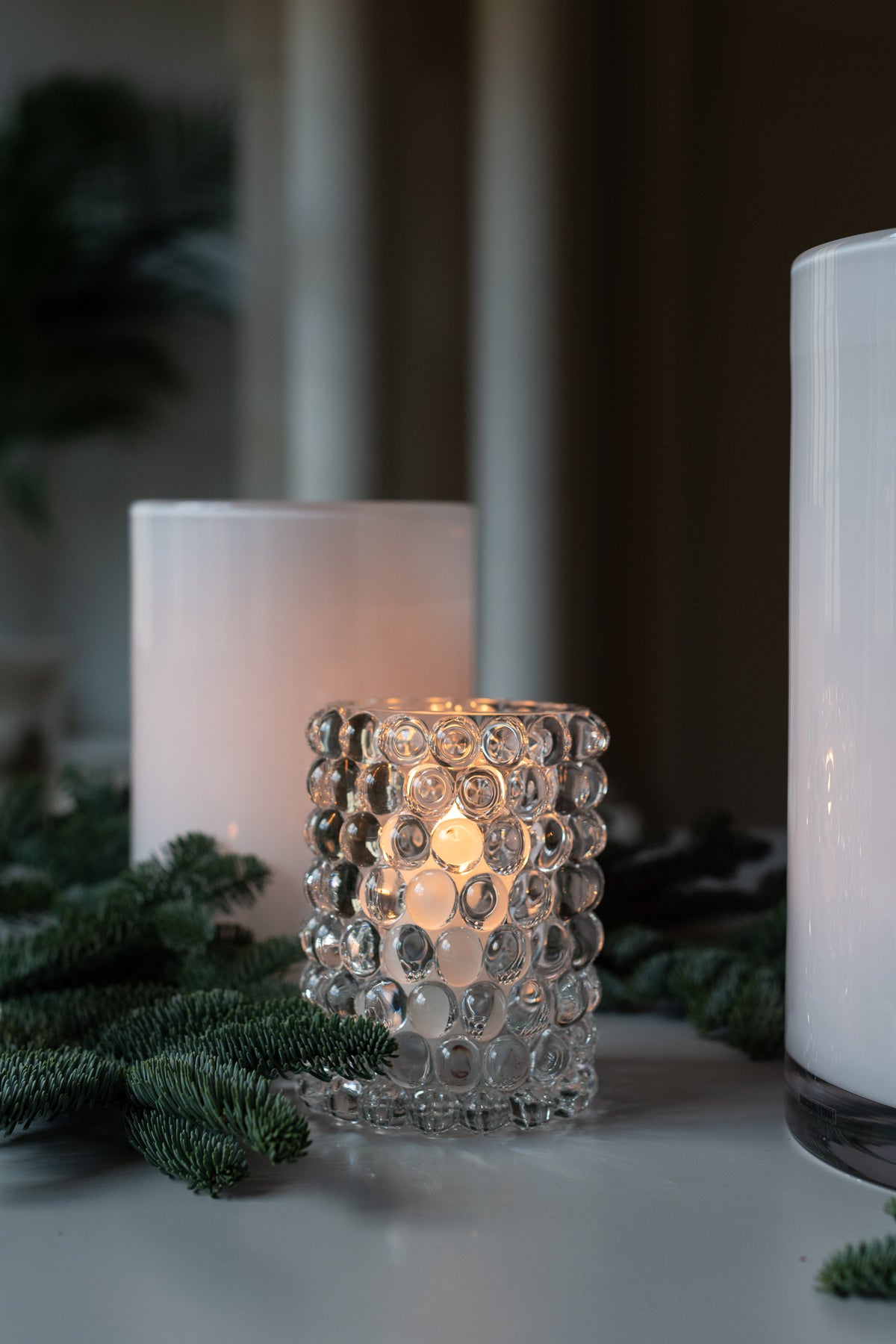 Skogsberg & Smart Hurricane Lamp Boule Windlicht Sage