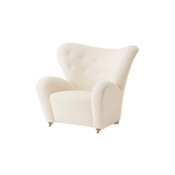 Audo Copenhagen, The Tired Man, Lounge-Sessel, Textil