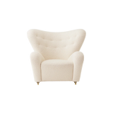 Audo Copenhagen, The Tired Man, Lounge-Sessel, Textil