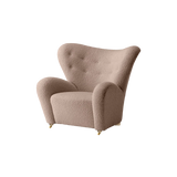 Audo Copenhagen, The Tired Man, Lounge-Sessel, Textil