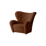 Audo Copenhagen, The Tired Man, Lounge-Sessel, Textil