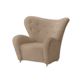 Audo Copenhagen, The Tired Man, Lounge-Sessel, Textil