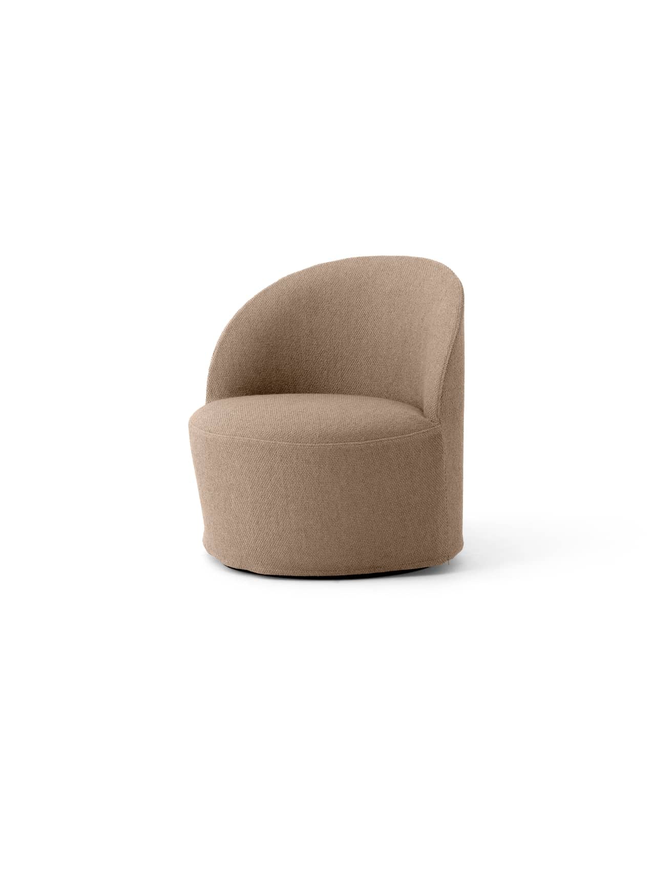 Audo Copenhagen, Teestube-Lounge-Sessel, mit Drehgelenk und loser Abdeckung