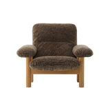 Audo Copenhagen, Brasilia Lounge Chair, Schaffell