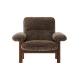 Audo Copenhagen, Brasilia Lounge Chair, Schaffell