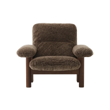 Audo Copenhagen, Brasilia Lounge Chair, Schaffell
